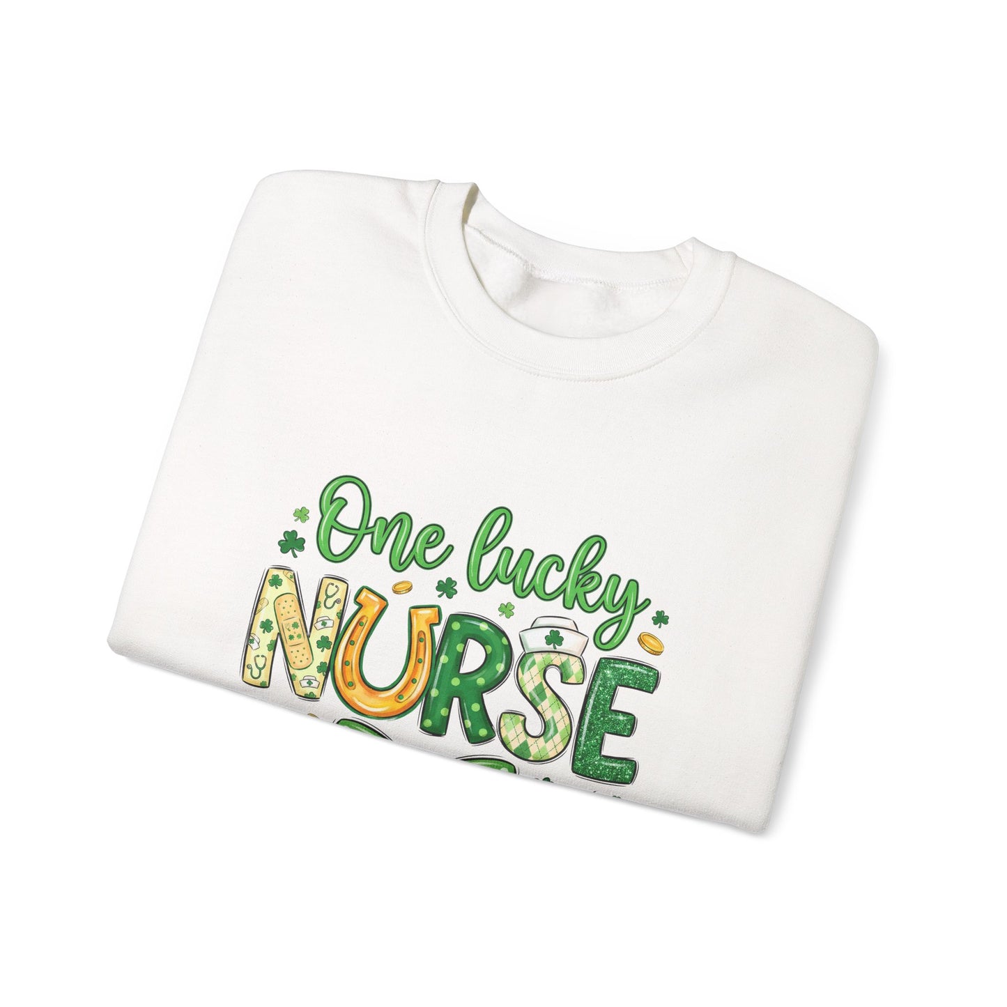 One Lucky Nurse Sweatshirt — St. Patrick’s Day Nurse Gift