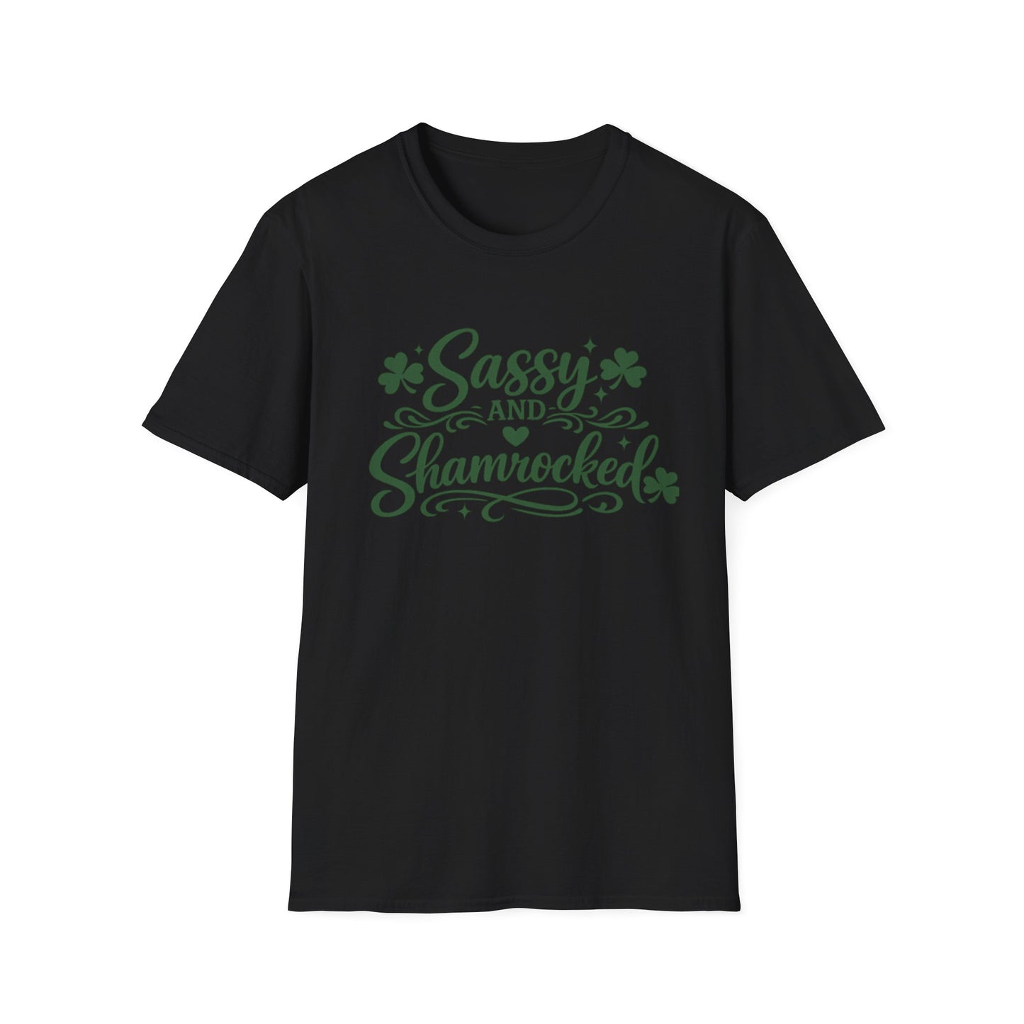Sassy and Shamrocked T-Shirt — St. Patrick's Day