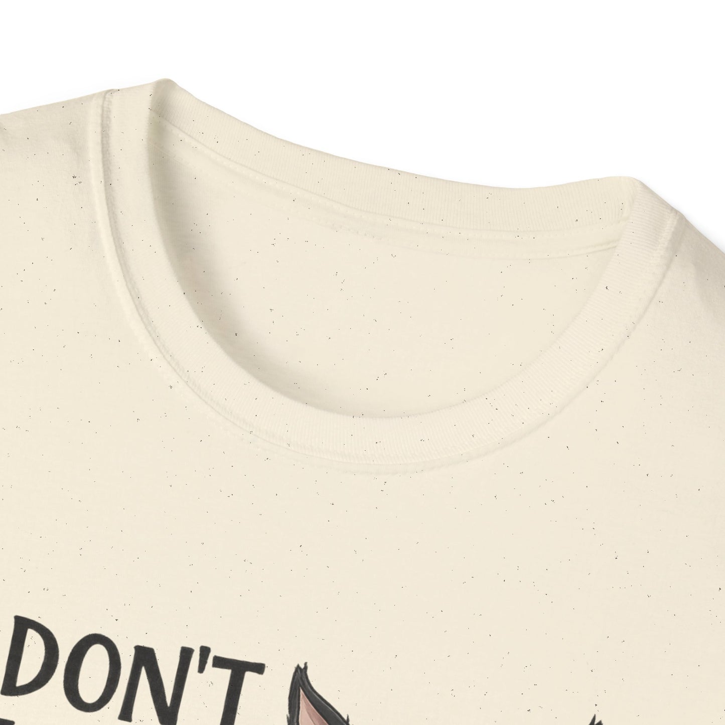 I Don't Give A — Cute Mouse & Donkey Graphic T-Shirt