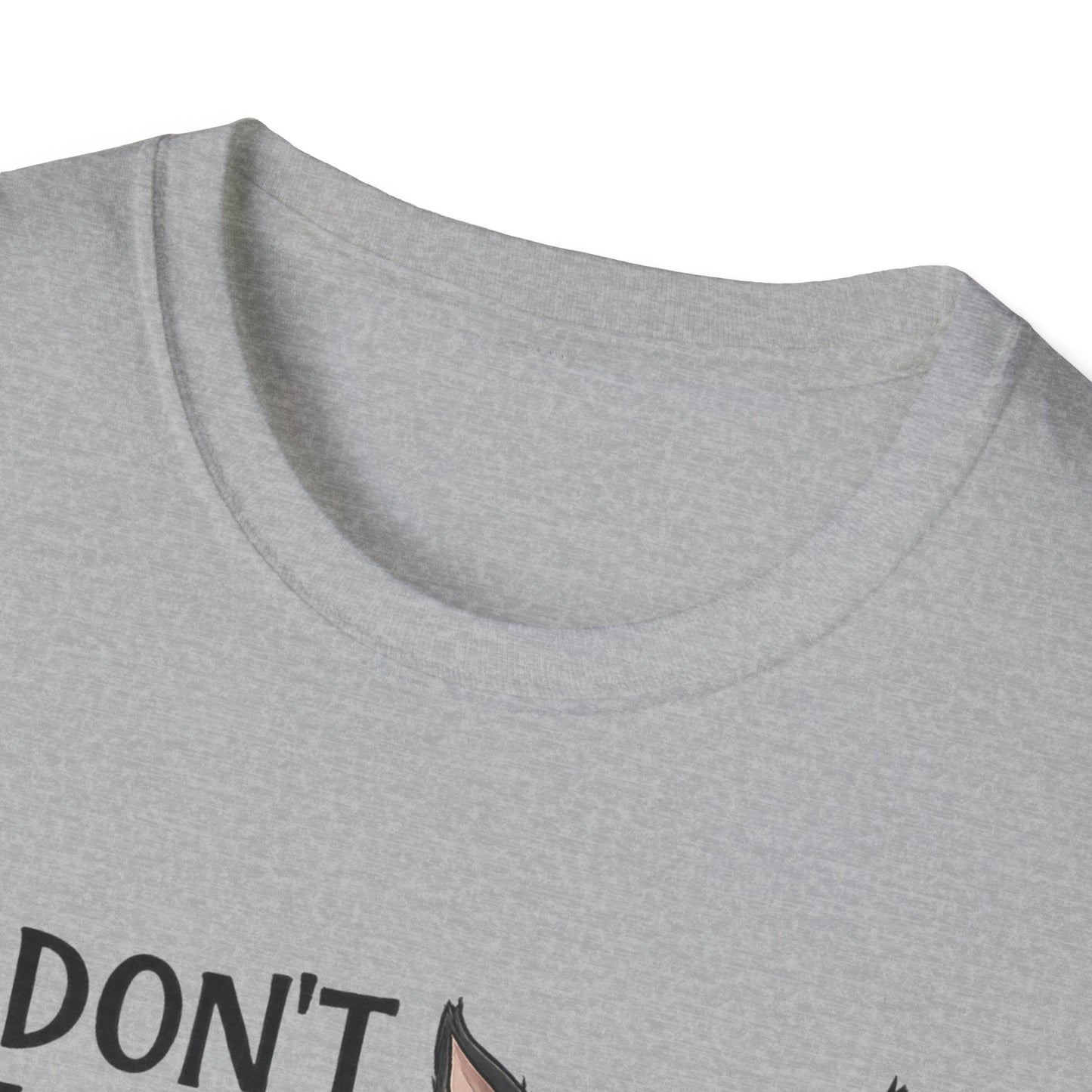 I Don't Give A — Cute Mouse & Donkey Graphic T-Shirt