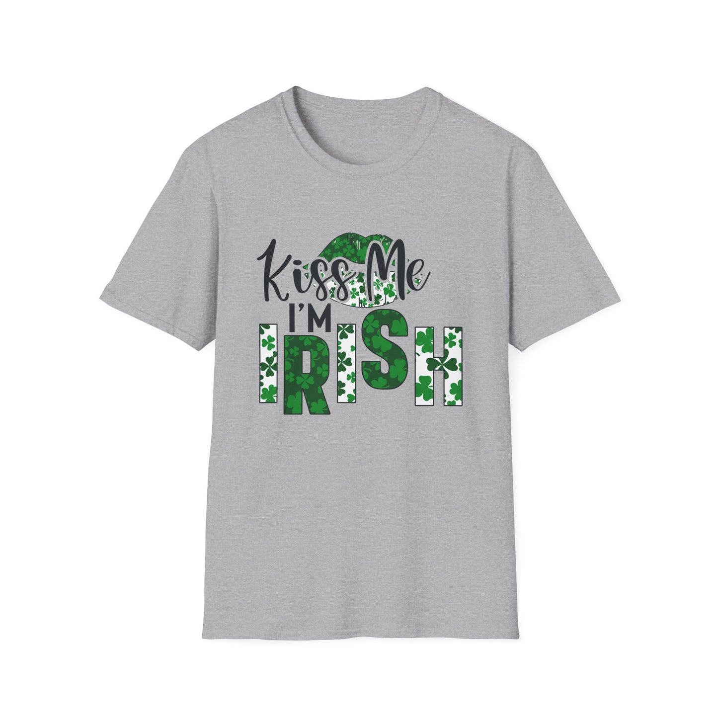 Kiss Me I'm Irish T-Shirt — St. Patrick's Day Shamrock Tee