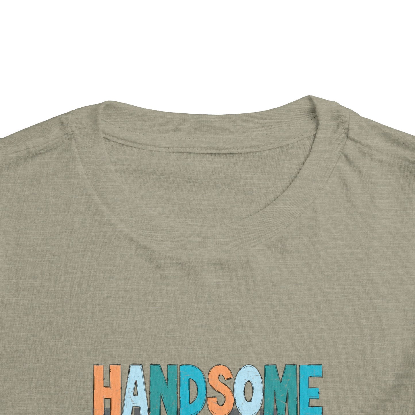 Handsome Dude Toddler Tee — Cute Checkered Baby Boy Shirt