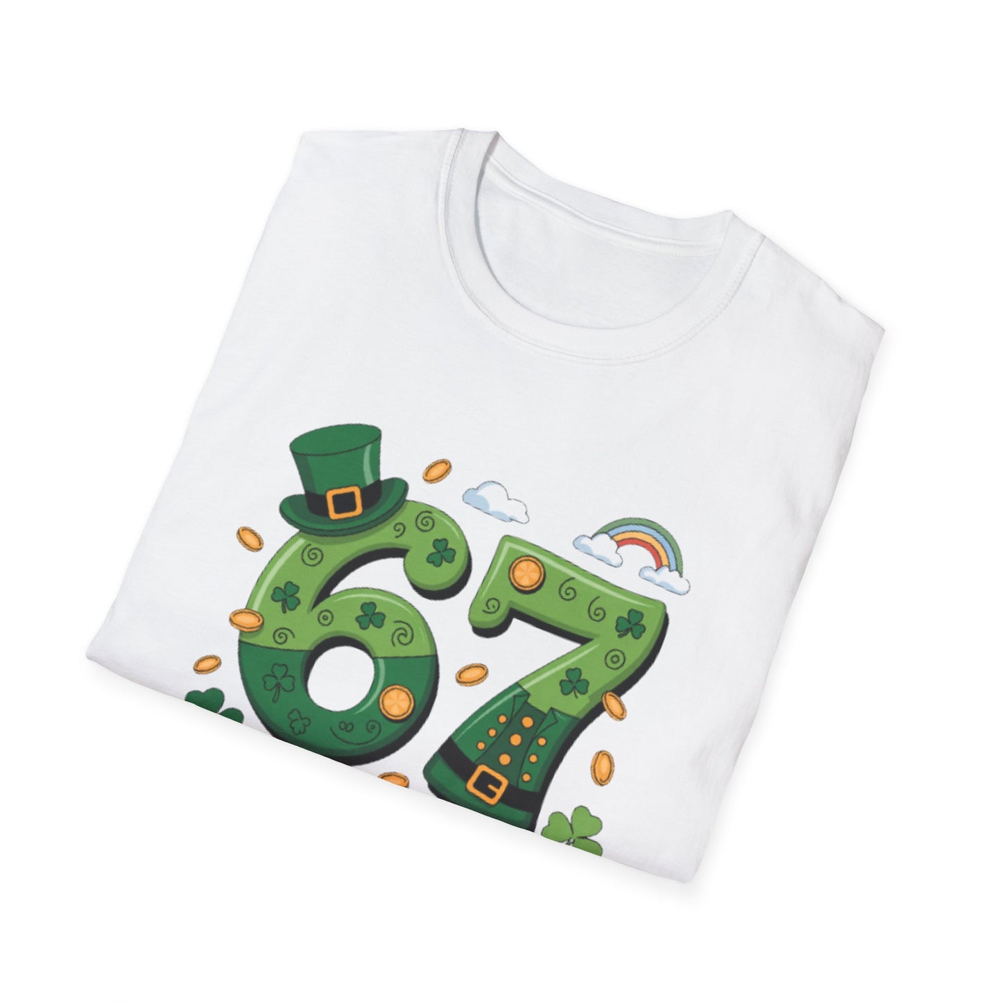 St. Patrick's '67 Bruh' T-Shirt – Lucky Shamrock Birthday Tee
