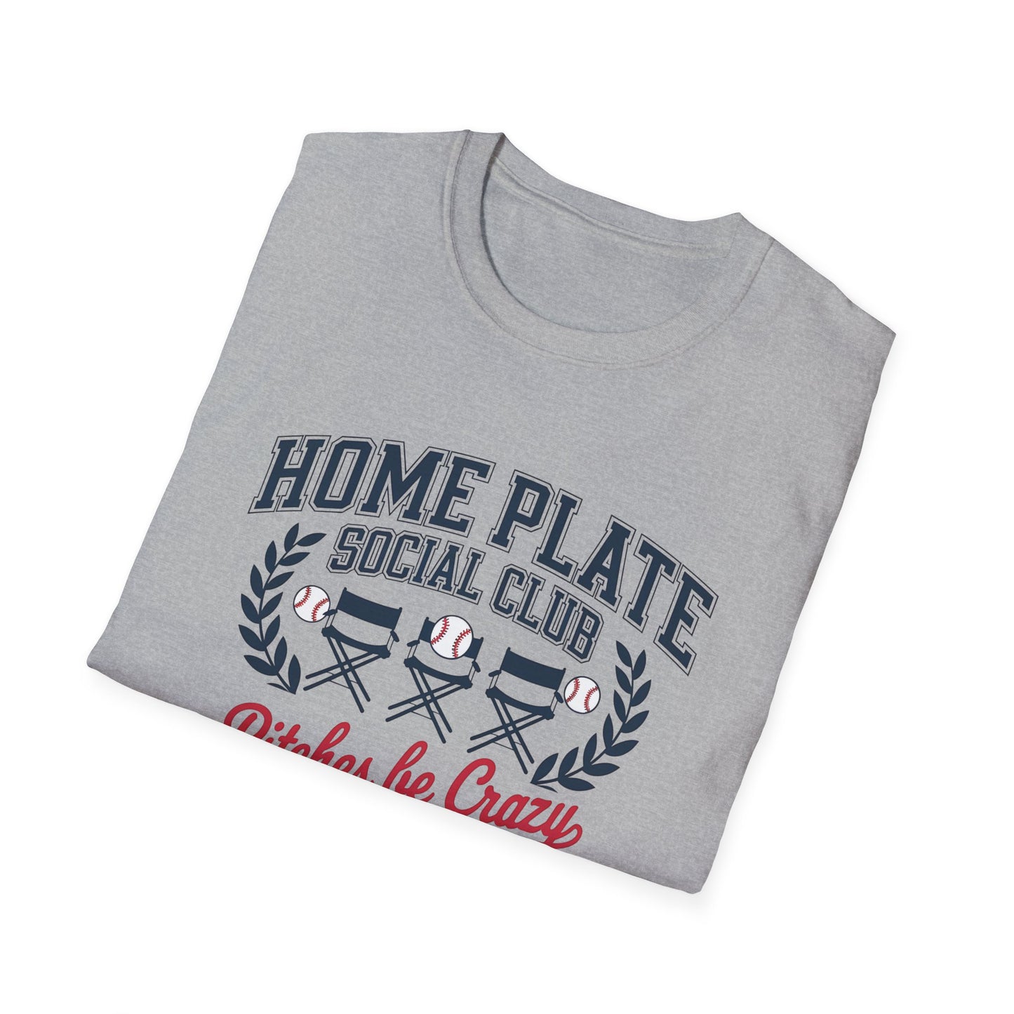 Home Plate Social Club 'Pitches Be Crazy' T-Shirt