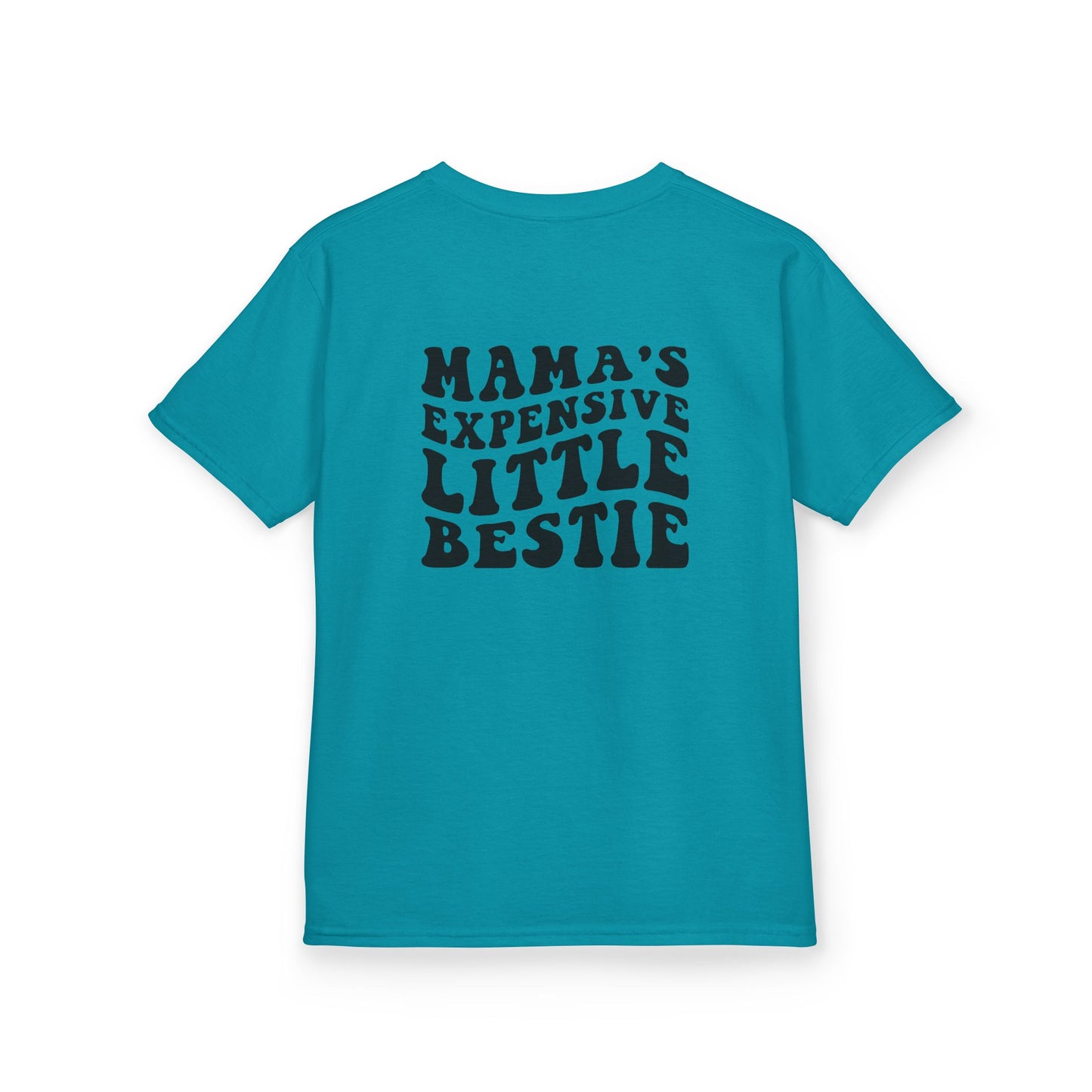Kids Tee — "Mama's Expensive Little Bestie" Retro Graphic