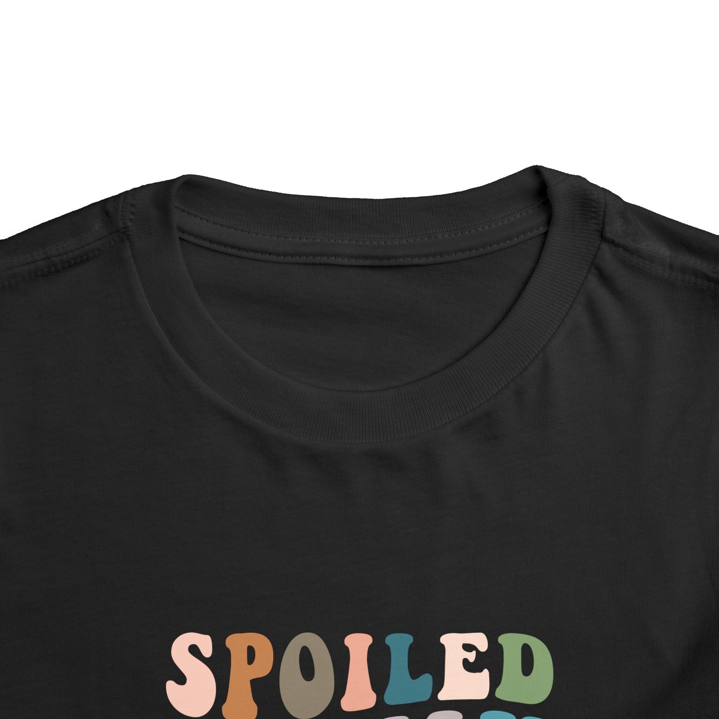 Spoiled by My Blue Collar Daddy Toddler Tee