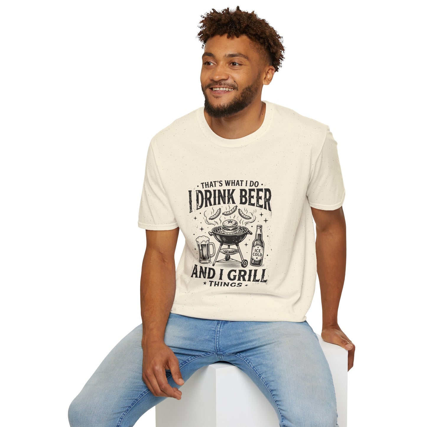 Beer & Grill T‑Shirt — "That's What I Do: I Drink Beer and I Grill Things"