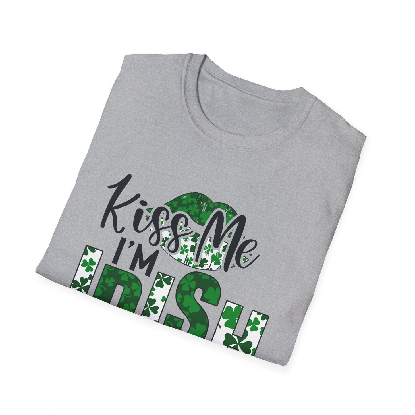 Kiss Me I'm Irish T-Shirt — St. Patrick's Day Shamrock Tee