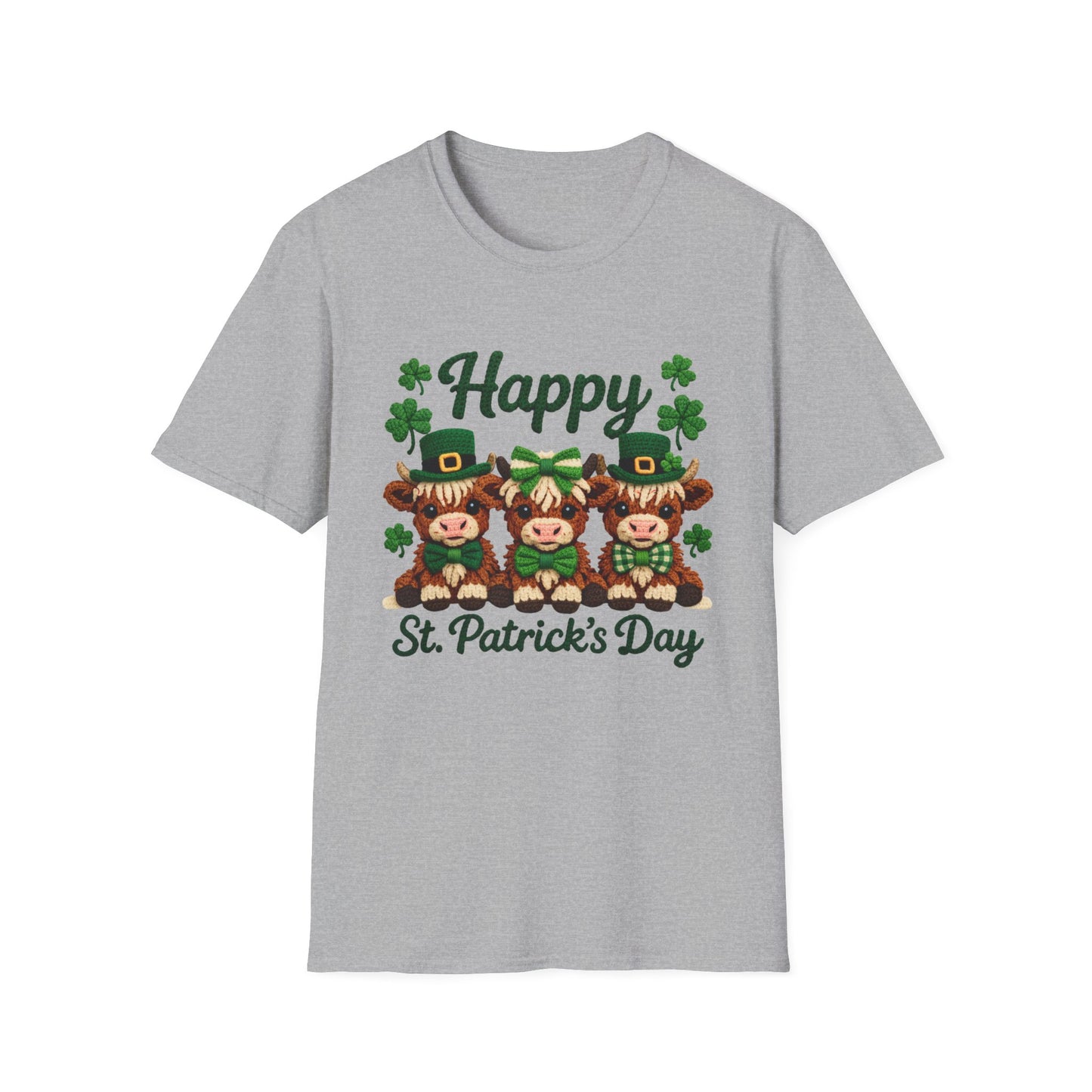 St. Patrick's Day T-Shirt Cow