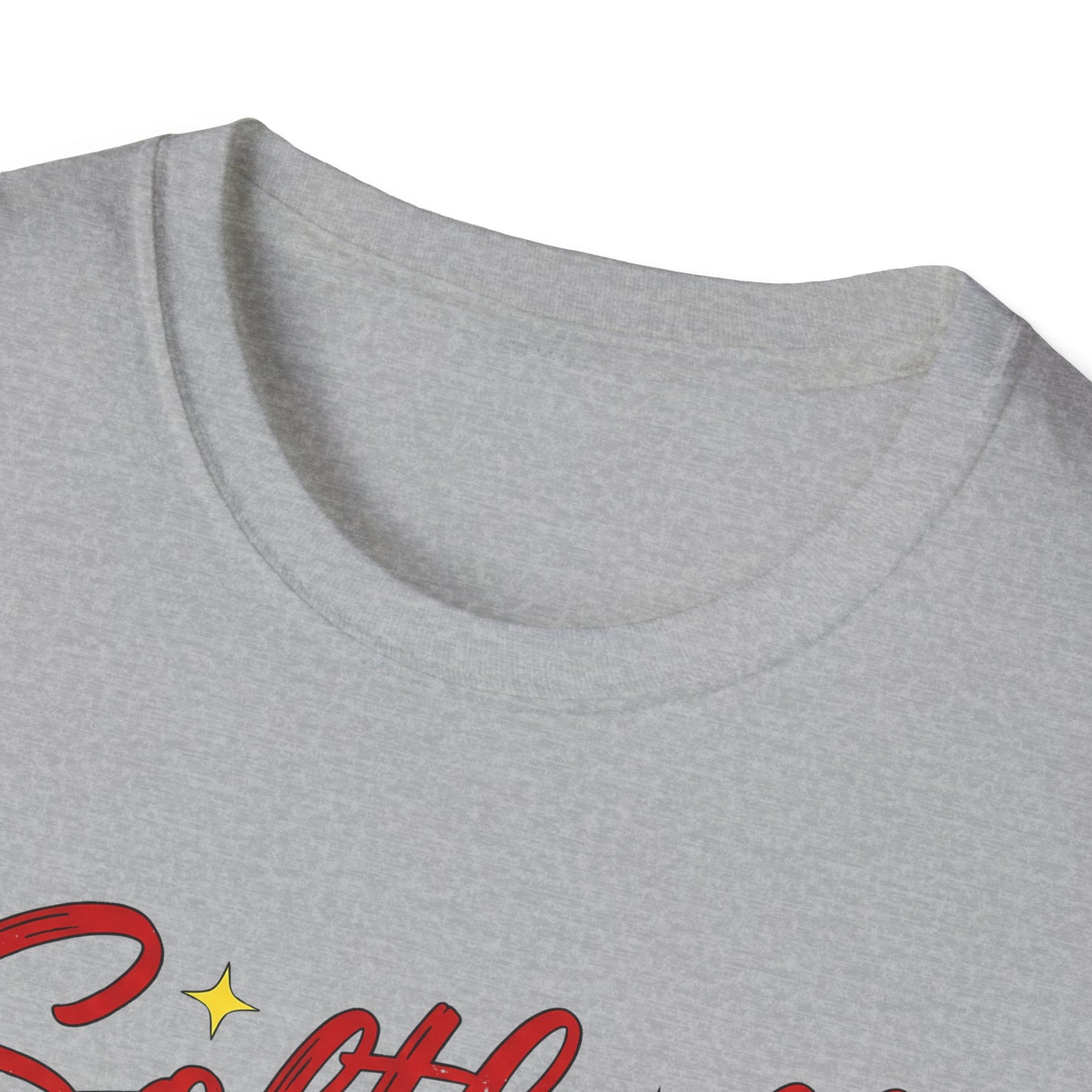 Softball Mama Graphic T-Shirt — Leopard & Glitter Sports Mom Tee