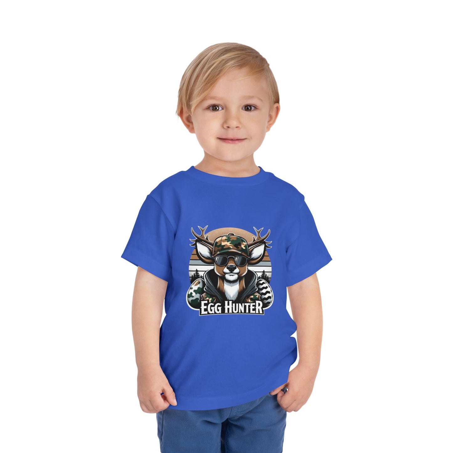 Toddler "Egg Hunter" Deer Camo Tee