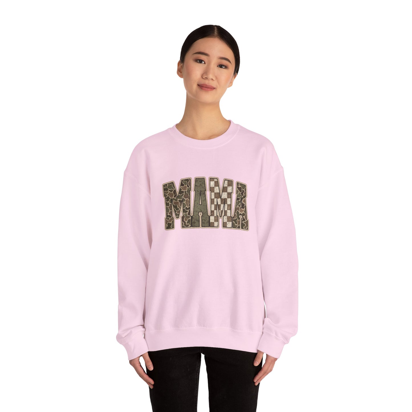 Mama Camo Crewneck Sweatshirt