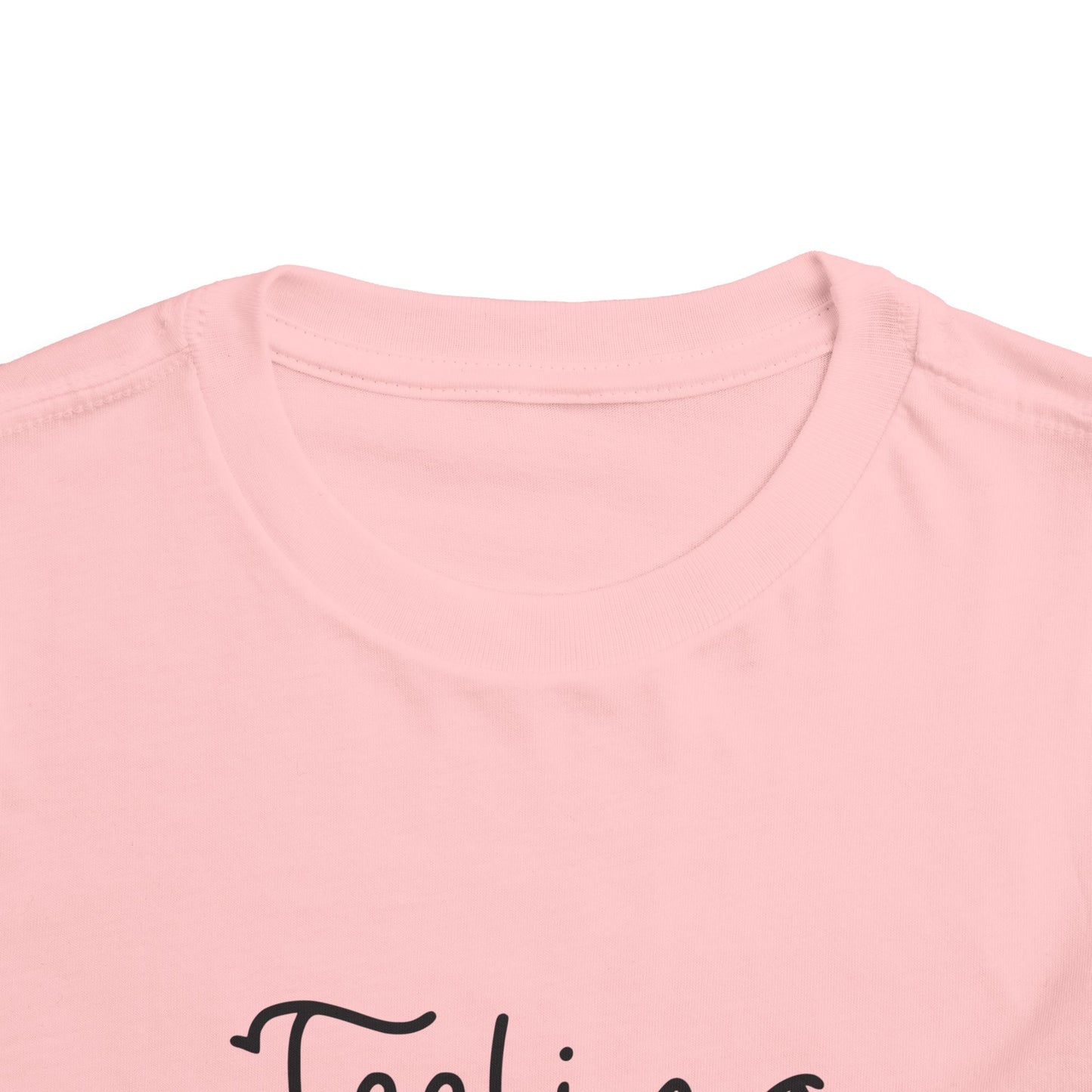 Toddler Tee — "Feeling Cute Might Throw a Tantrum Later" Cute Graphic Shirt