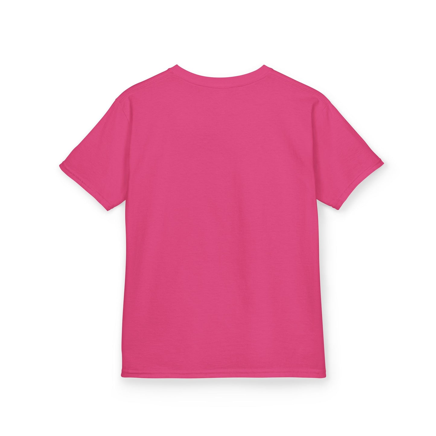 Kids Checkerboard Bunny T‑Shirt – Cute Pink Tail Easter Tee