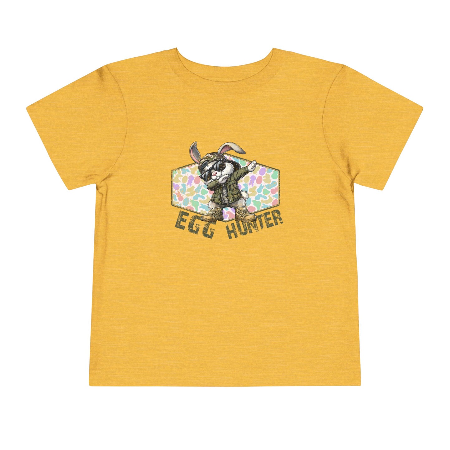 Egg Hunter Toddler Tee — Cute Bunny Easter Egg Hunt Shirt