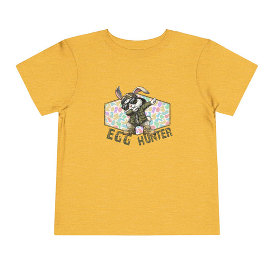 Egg Hunter Toddler Tee — Cute Bunny Easter Egg Hunt Shirt