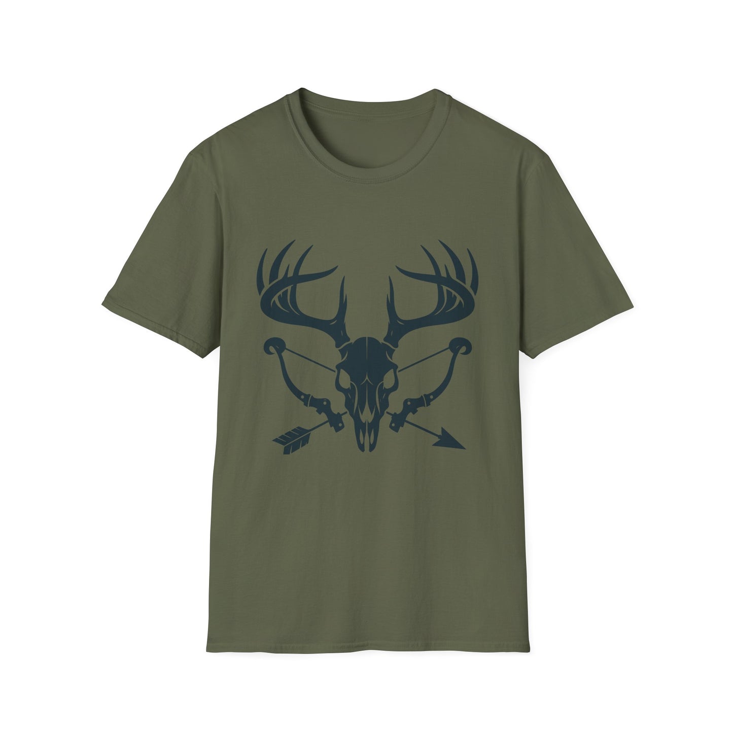 Deer Skull & Arrows Graphic T-Shirt