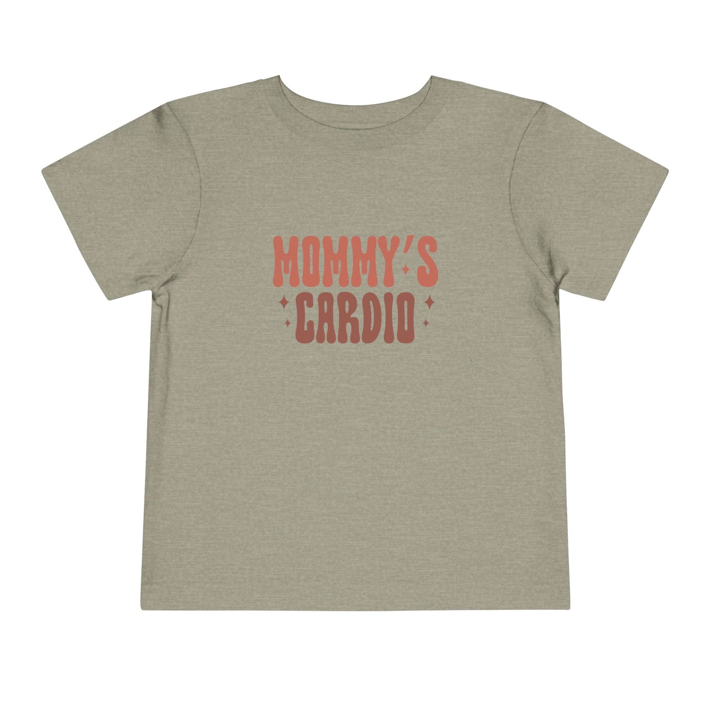 Toddler Tee — "Mommy's Cardio" Cute Baby Shirt | New Mom Gift