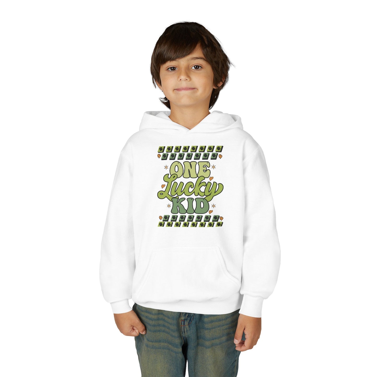 One Lucky Kid Hoodie — Youth St. Patrick's Day Lucky Kid Sweatshirt