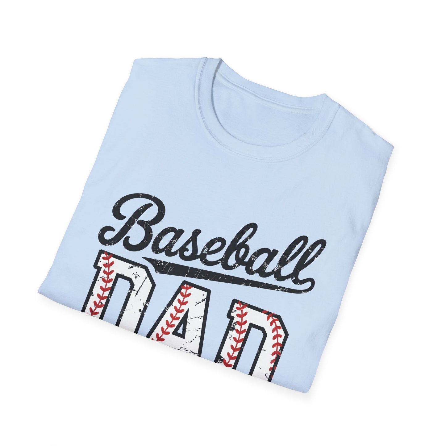 Baseball Dad T-Shirt — Vintage Stitch Sports Tee for Proud Dad