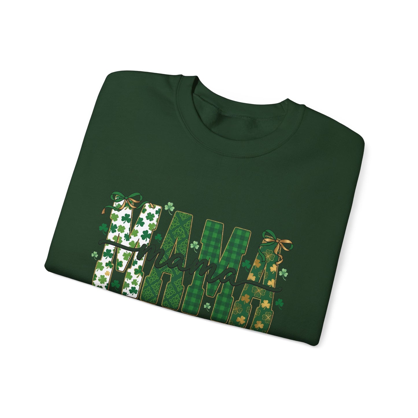 Mama Shamrock Crewneck Sweatshirt