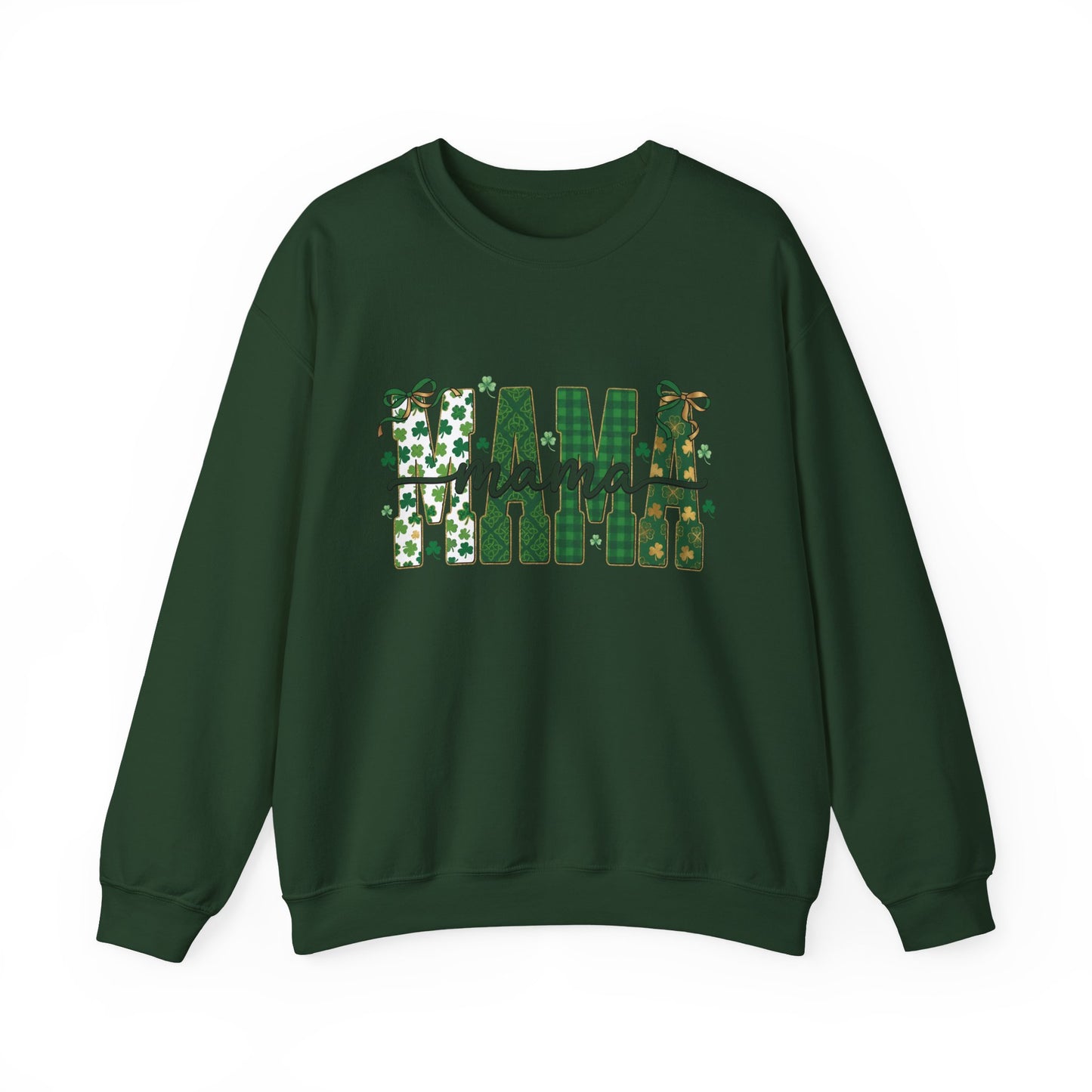 Mama Shamrock Crewneck Sweatshirt