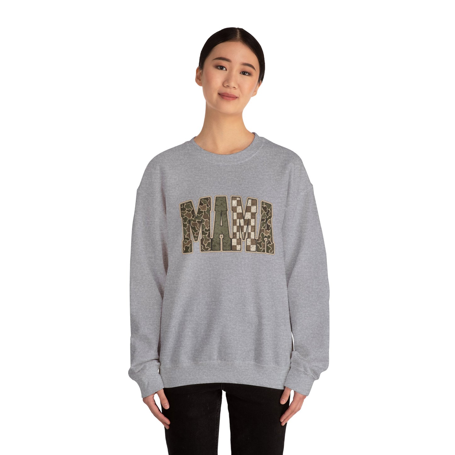 Mama Camo Crewneck Sweatshirt