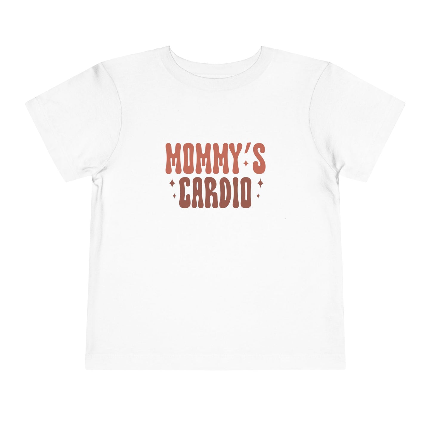 Toddler Tee — "Mommy's Cardio" Cute Baby Shirt | New Mom Gift