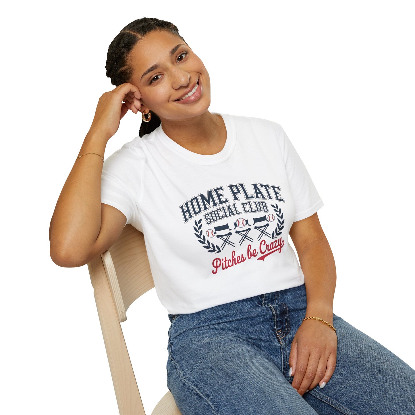 Home Plate Social Club 'Pitches Be Crazy' T-Shirt